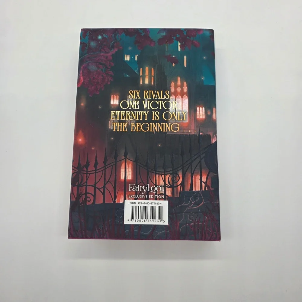 Immortal Consequences‎ FairyLoot Exclusive Book IV Marie Hardcover + Overlays